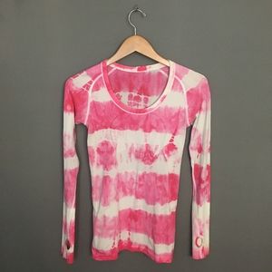 Special Edition Seawheeze 2014 Lululemon Run: Swiftly Tech Long Sleeve Scoop